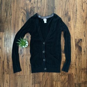 COPY - Mossimo cardigan. Black. Size: small.